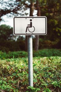 Simbolo de cadeira de rodas