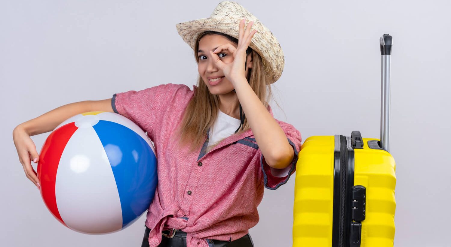 Jovem preparada para gozar ferias não gozadas