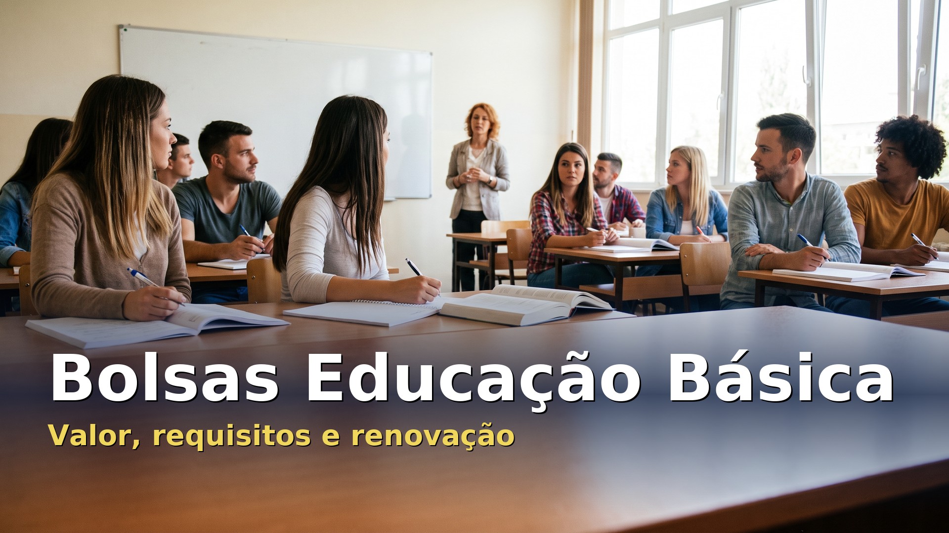 Bolsas de estudo para estudantes de Educação Básica: valor, requisitos e renovação